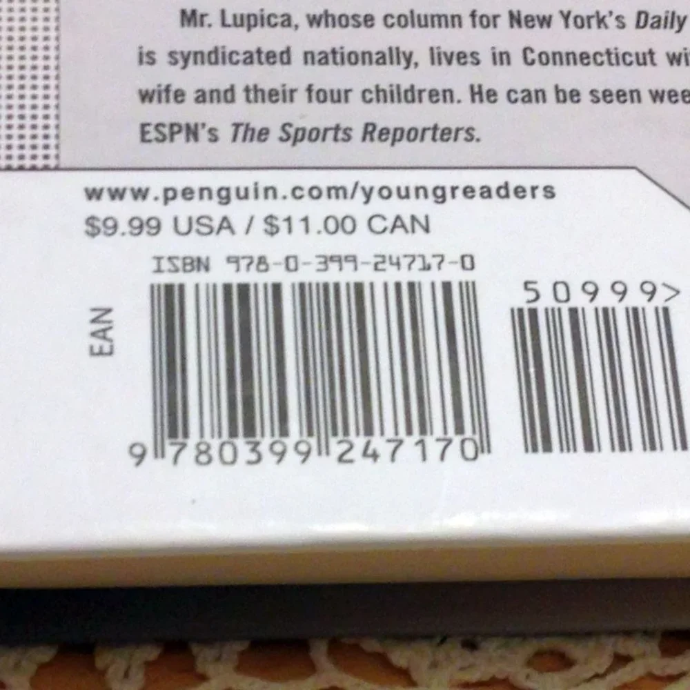 Mike Lupica $10 sale